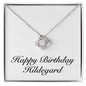Happy Birthday Hildegard - Love Knot Necklace