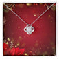 Christmas Background 099 - Love Knot Necklace