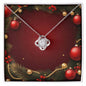 Christmas Background 036 - Love Knot Necklace