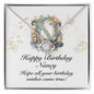 Happy Birthday Nancy v01 - Love Knot Necklace
