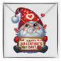 Happy Valentine's Day Gnomes 012 - Love Knot Necklace