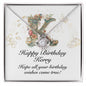 Happy Birthday Kerry v01 - Love Knot Necklace