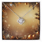 Christmas Background 062 - Love Knot Necklace