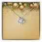 Christmas Background 050 - Love Knot Necklace