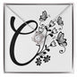 Botanical Monogram C - Love Knot Necklace