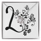 Botanical Monogram L - Love Knot Necklace