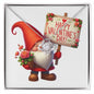 Happy Valentine's Day Gnomes 001 - Love Knot Necklace