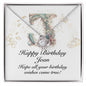 Happy Birthday Jean v01 - Love Knot Necklace