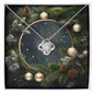 Christmas Background 102 - Love Knot Necklace
