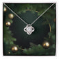 Christmas Background 103 - Love Knot Necklace