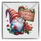 Happy Valentine's Day Gnomes 011 - Love Knot Necklace