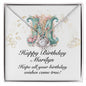 Happy Birthday Marilyn v01 - Love Knot Necklace