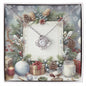 Christmas Background 079 - Love Knot Necklace