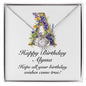 Happy Birthday Alyssa v02 - Love Knot Necklace