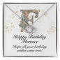Happy Birthday Florence v01 - Love Knot Necklace