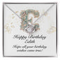 Happy Birthday Edith v01 - Love Knot Necklace