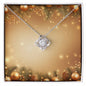 Christmas Background 058 - Love Knot Necklace