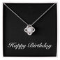 Happy Birthday v2 - Love Knot Necklace
