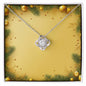 Christmas Background 056 - Love Knot Necklace