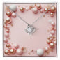 Christmas Background 060 - Love Knot Necklace