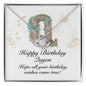 Happy Birthday Quyen v01 - Love Knot Necklace