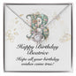 Happy Birthday Beatrice v01 - Love Knot Necklace