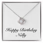 Happy Birthday Nelly - Love Knot Necklace