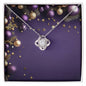 Christmas Background 054 - Love Knot Necklace