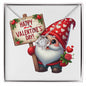 Happy Valentine's Day Gnomes 010 - Love Knot Necklace