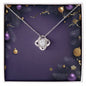 Christmas Background 065 - Love Knot Necklace