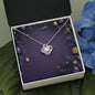 Christmas Background 065 - Love Knot Necklace