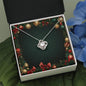 Christmas Background 066 - Love Knot Necklace