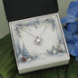 Christmas Background 084 - Love Knot Necklace