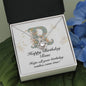 Happy Birthday Rose v01 - Love Knot Necklace