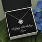Happy Birthday Liza v2 - Love Knot Necklace