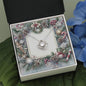 Christmas Background 077 - Love Knot Necklace