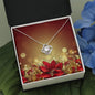 Christmas Background 097 - Love Knot Necklace