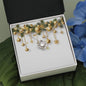 Christmas Background 043 - Love Knot Necklace