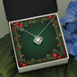 Christmas Background 067 - Love Knot Necklace