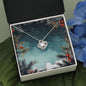 Christmas Background 124 - Love Knot Necklace