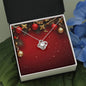 Christmas Background 064 - Love Knot Necklace