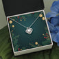 Christmas Background 045 - Love Knot Necklace
