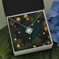 Christmas Background 118 - Love Knot Necklace