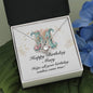 Happy Birthday Mary v01 - Love Knot Necklace