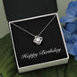 Happy Birthday v2 - Love Knot Necklace