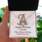 Happy Birthday Annette v01 - Love Knot Necklace