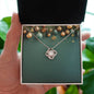 Christmas Background 037 - Love Knot Necklace