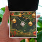 Christmas Background 116 - Love Knot Necklace