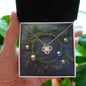 Christmas Background 108 - Love Knot Necklace