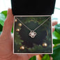 Christmas Background 103 - Love Knot Necklace